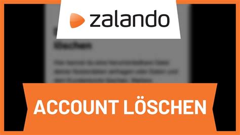 my zalando account.